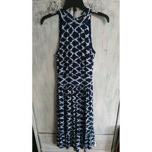 Michael Kors Sleeveless Maxi Dress Size Extra Small Boho Cottage Core...